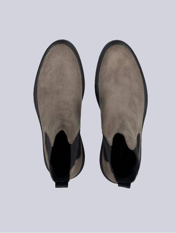 emilio adani Herren Boots aus Leder Beige 35449