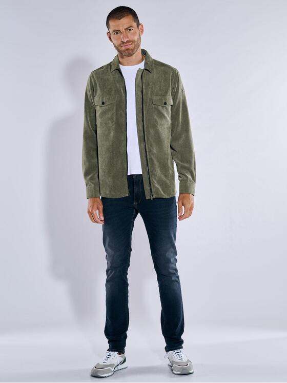engbers Herren Overshirt uni Grün 37603
