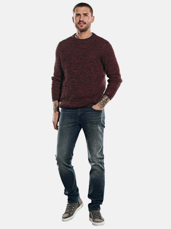 emilio adani Herren Pullover rundhals Rot 31980