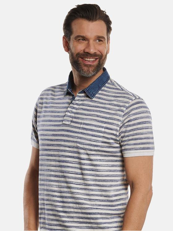 engbers Herren Poloshirt Silbergrau 33071