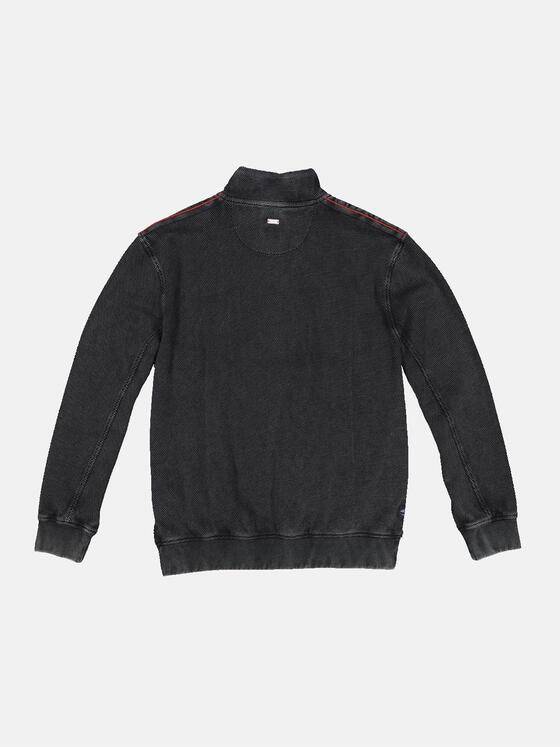 engbers Herren Sweatshirt mit Troyerkragen Anthrazit 33756