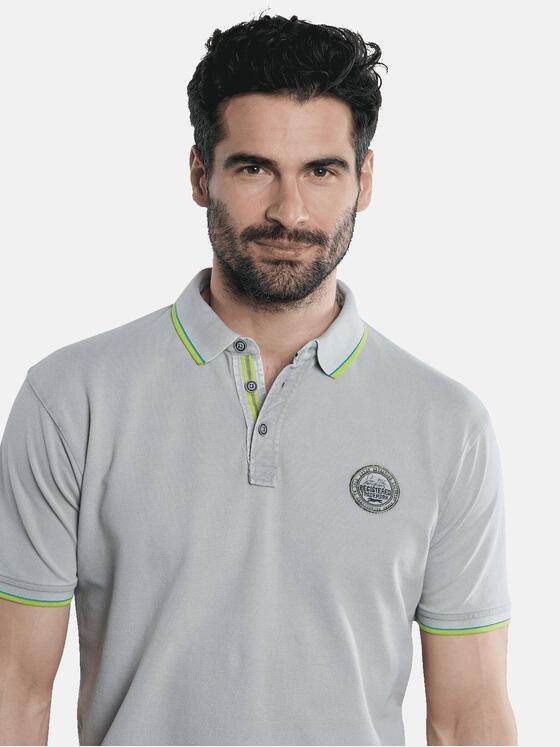 engbers Herren Poloshirt sportiv Silbergrau 31656