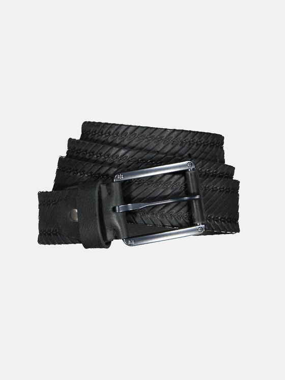 engbers Herren Ledergürtel Dunkelgrau 32946