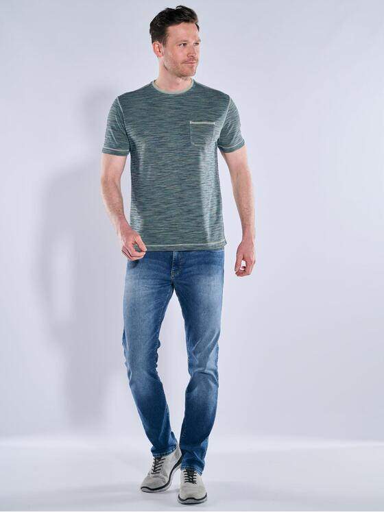 engbers Herren T-Shirt meliert Gruen 38916