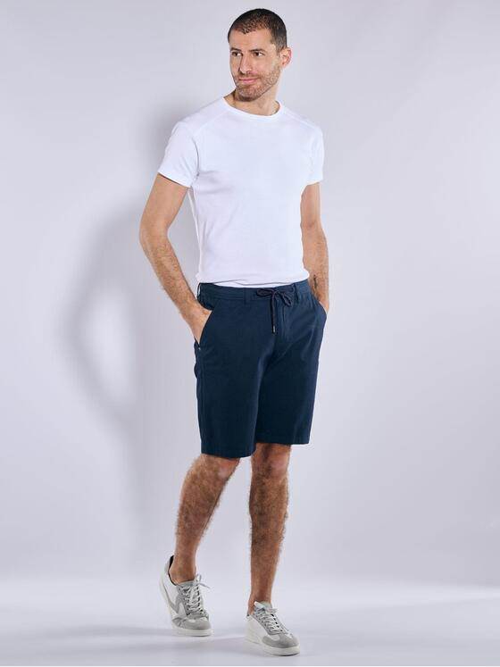 engbers Herren Chino-Bermuda regular Blau 37064