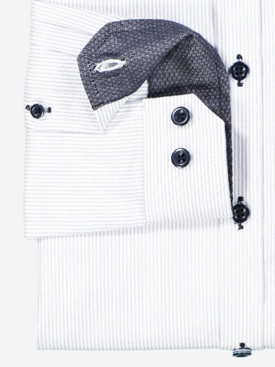 engbers Herren Langarm-Hemd regular Blau 37270