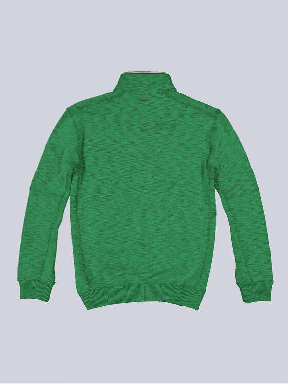 engbers Herren Sweatshirt mit Stehkragen Grasgruen 34349
