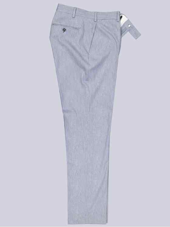 emilio adani Herren Anzug-Hose strukturiert Blau 38443