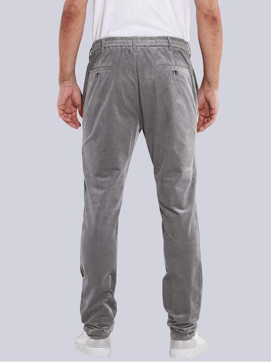 ENGBERS GERMANY Herren Chino in softer Cord-Qualität Grau 35468