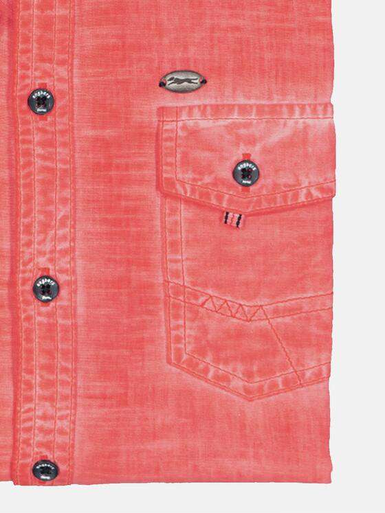 engbers Herren Kurzarm-Hemd regular Feuerrot 35143