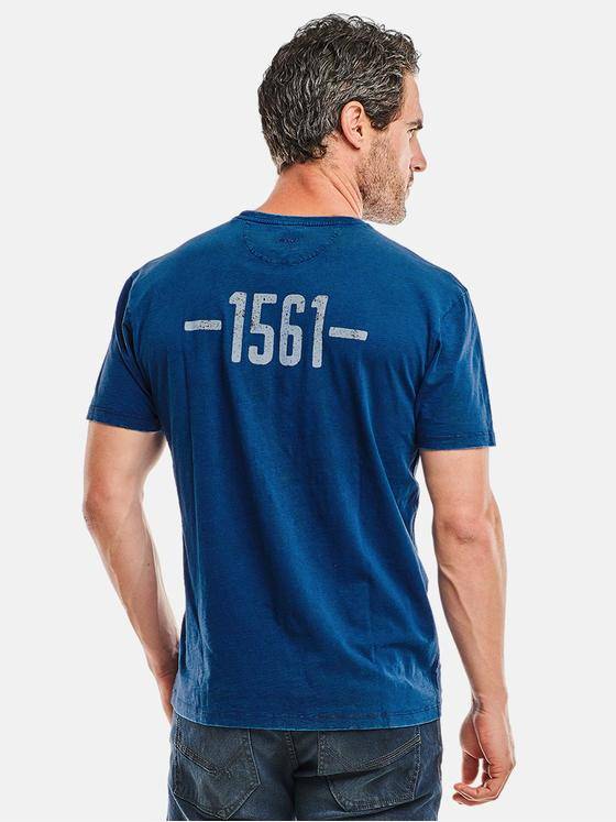 engbers Herren Rundhals T-Shirt Royalblau 25893