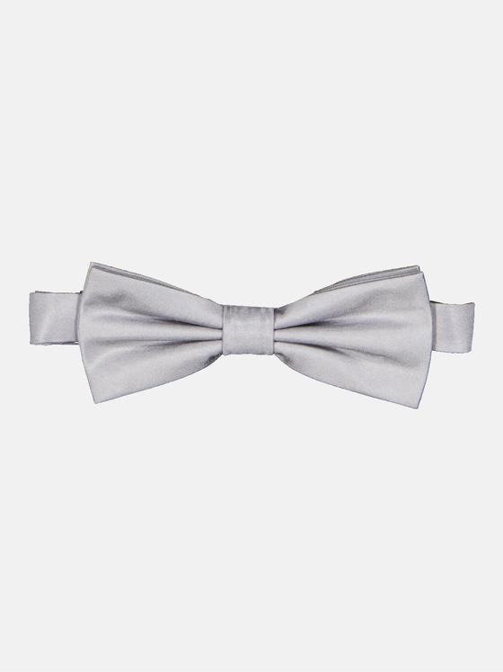 engbers Herren Fliege uni Silbergrau 36602