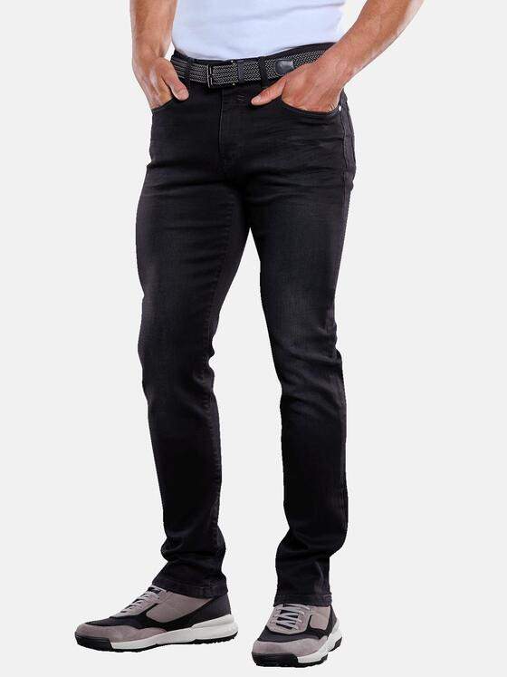 engbers Herren Super-Stretch-Jeans slim fit Anthrazit 33731