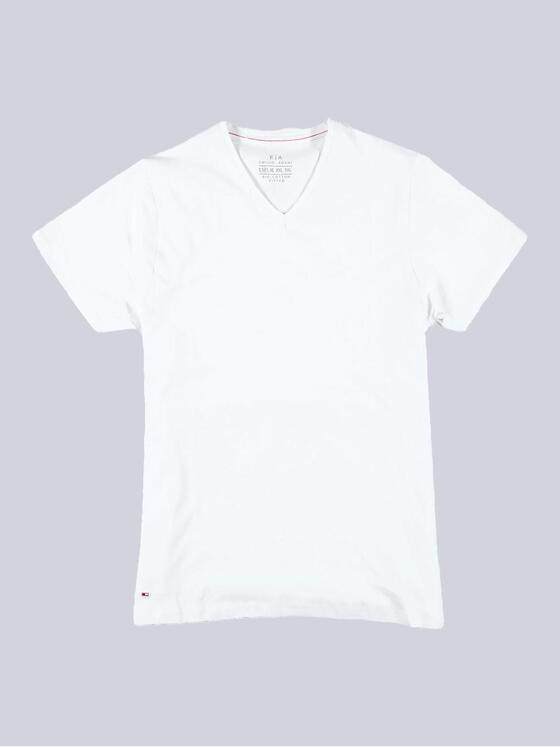 emilio adani Herren Basic-Shirt "My Favorite" organic Weiß 39505