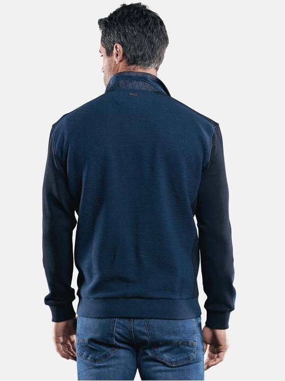 engbers Herren Sportive Sweatjacke Saphirblau 29229