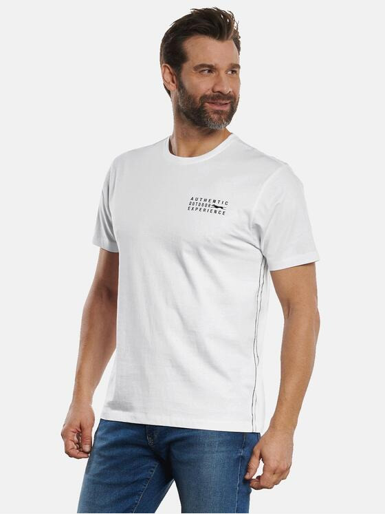 engbers Herren T-Shirt rundhals Weiß 32939