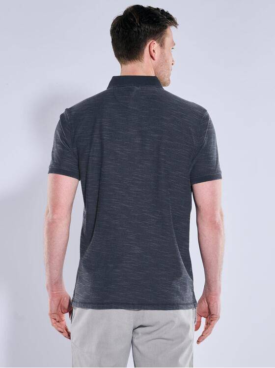 engbers Herren Polo-Shirt meliert Saphirblau 38966