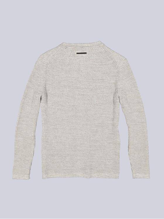 emilio adani Herren Pullover strukturiert Beige 36071