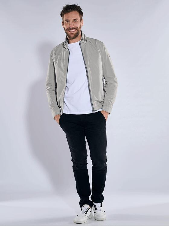 emilio adani Herren Übergangsjacke regular Weiß 36500