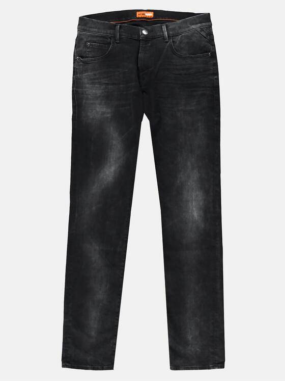 emilio adani Herren super stretch Denim Schwarz 29272