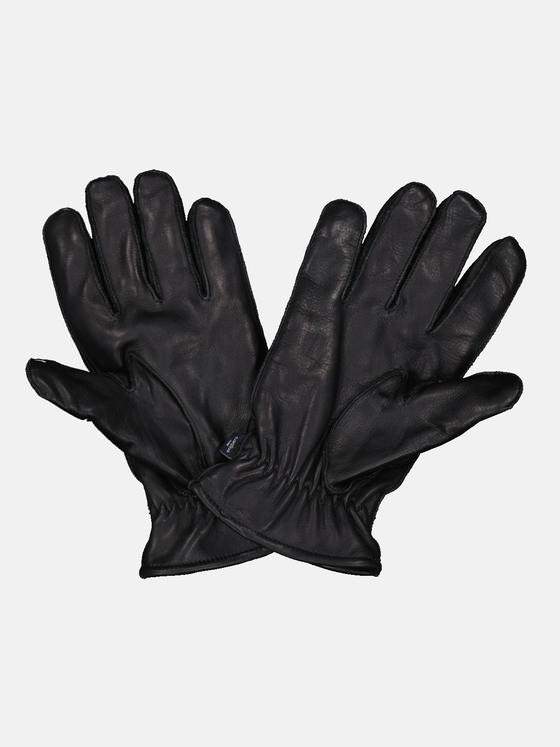 engbers Herren Lederhandschuhe Schwarz 32132