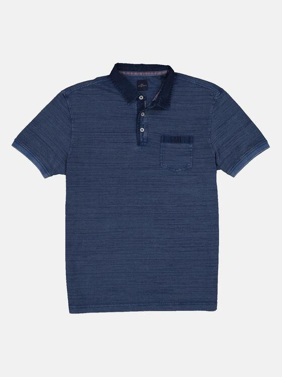 engbers Herren Polo-Shirt regular Blau 35087