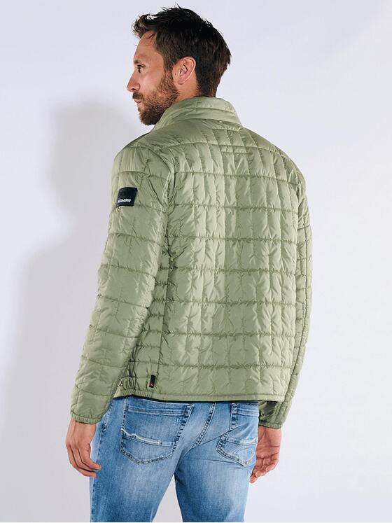 emilio adani Herren Steppjacke regular Grün 36248