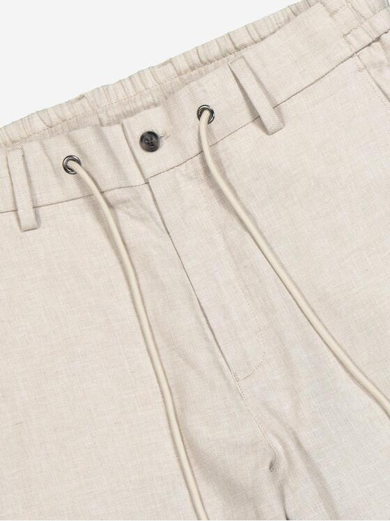 emilio adani Herren Anzug-Hose slim fit Beige 36541
