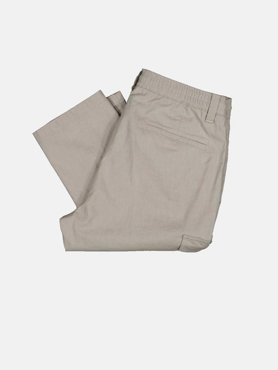 ENGBERS GERMANY Herren Cargo-Hose mit Tunnelzug Beige 35011