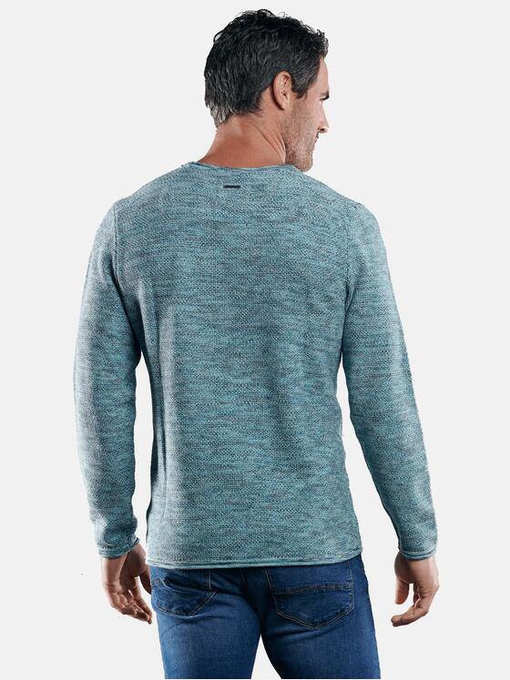 engbers Herren Softer Baumwollpullover Blautürkis 29291