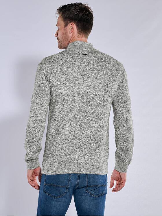 engbers Herren Pullover mit Stehkragen Hellgruen 38205