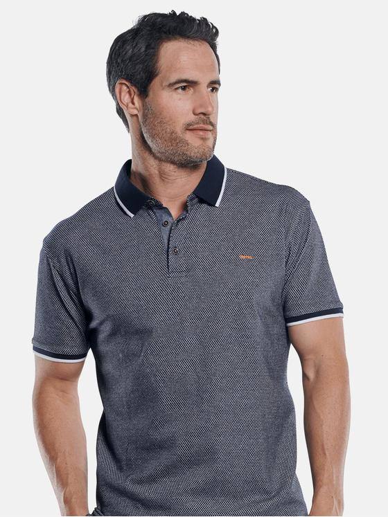 engbers Herren Poloshirt Indigoblau 29710