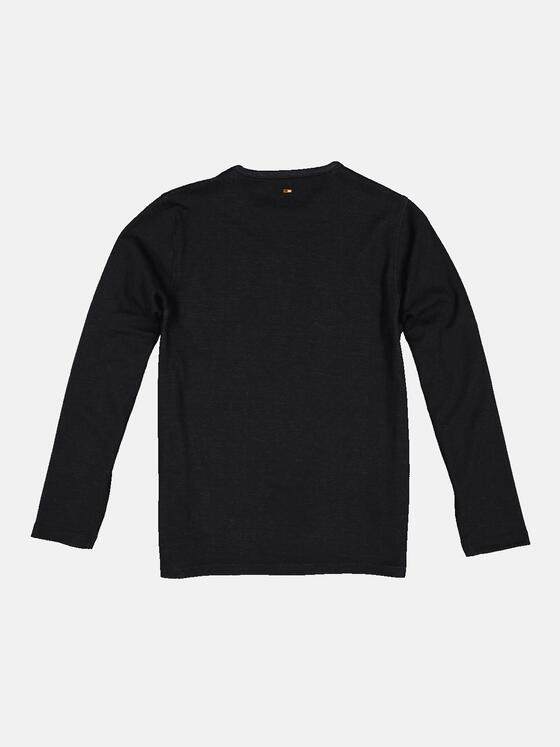 emilio adani Herren Langarm-Shirt uni Grau 33734