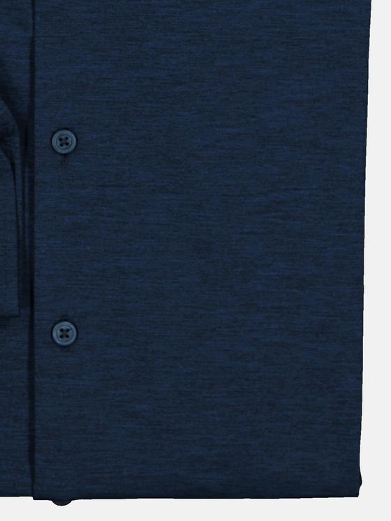 emilio adani Herren Funktions-Hemd Langarm Saphirblau 35841