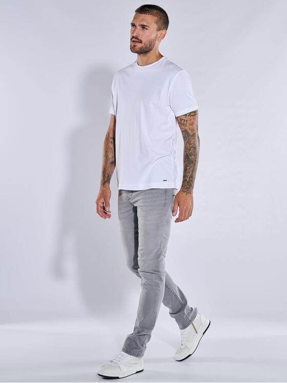 emilio adani Herren Super-Stretch-Jeans regular Grau 37212