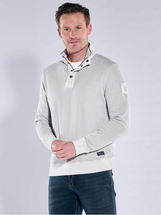 engbers Herren Sweatshirt Stehbund Hellgrau 40146