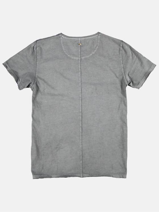 emilio adani Herren Rundhals T-Shirt Beige 25699
