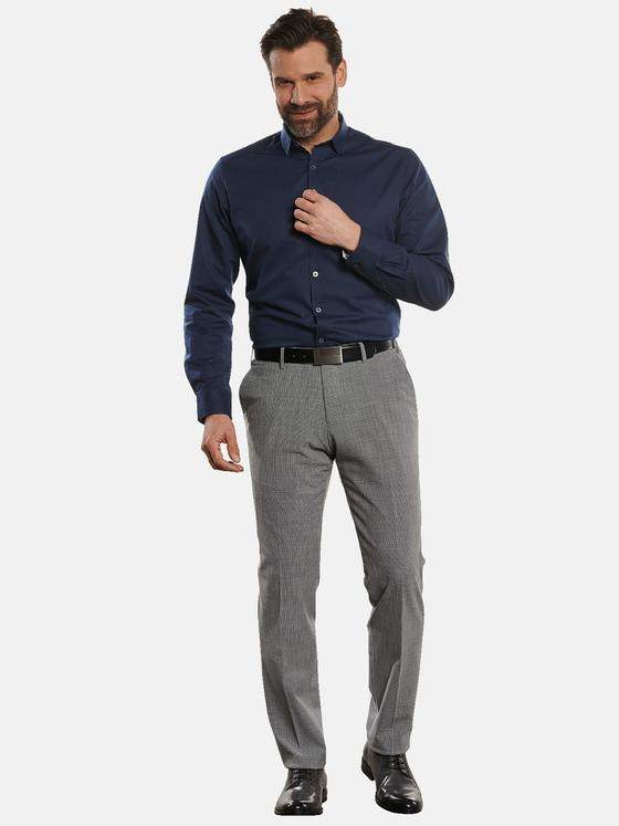 engbers Herren Langarm-Hemd "My Favorite" Blau 32815
