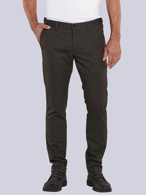 engbers Herren Chino slim fit Braun 35582