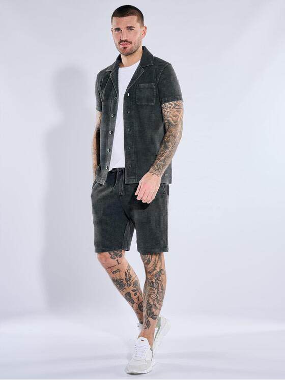 emilio adani Herren Sportive Sweathose aus Baumwolle Anthrazit 40513