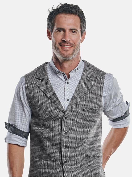 engbers Herren Sakkoweste in hochelatischer Warenqualität Anthrazit 30243