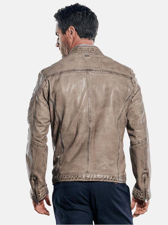 engbers Herren Lederjacke Sand 29601