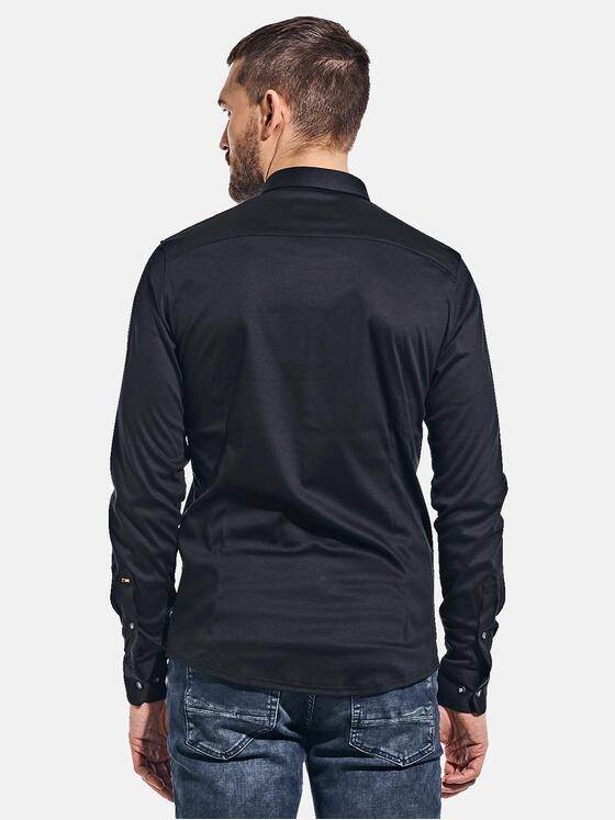 emilio adani Herren Hemd aus der "My Favorite" Kollektion Schwarz 32987