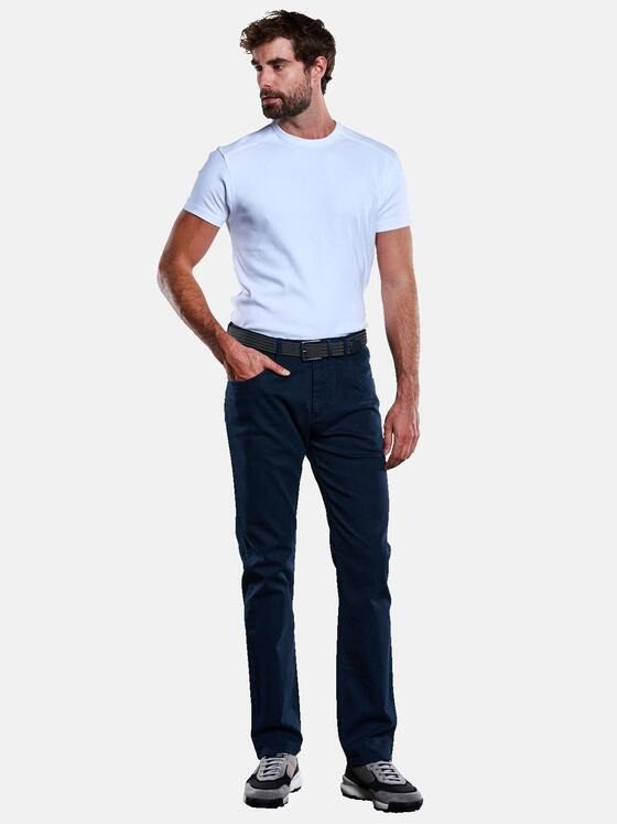 engbers Herren 5-Pocket-Hose slim fit Saphirblau 33333
