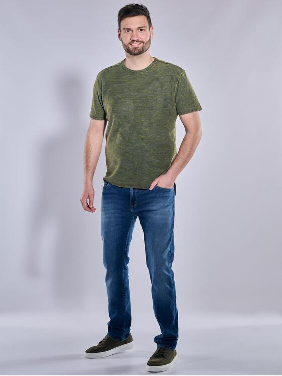 engbers Herren Rundhals T-Shirt Khaki 36777