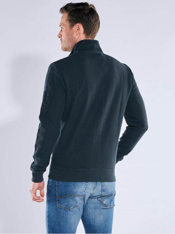 engbers Herren Sweatjacke Stehbund Saphirblau 40049