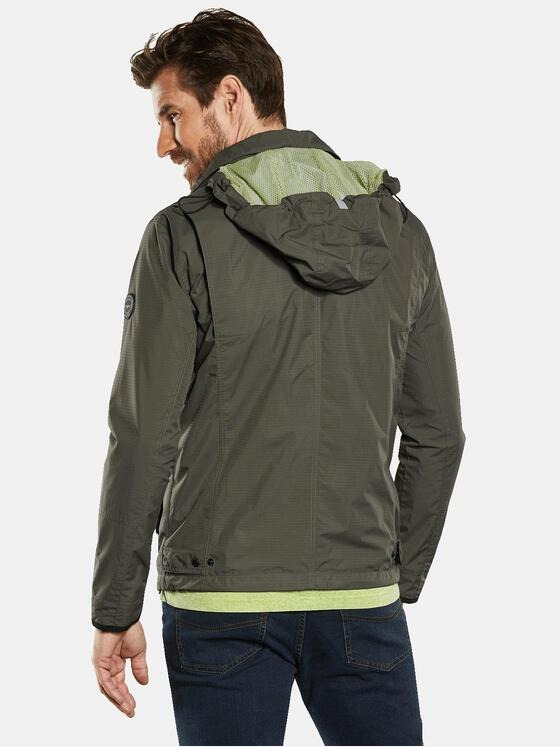 engbers Herren Funktionsjacke mit abnehmbarer Kapuze Grün 34437