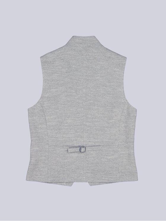 engbers Herren Sakko-Weste slim fit Hellgrau 38248