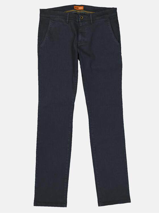 emilio adani Herren Chino slim fit Blau 34251