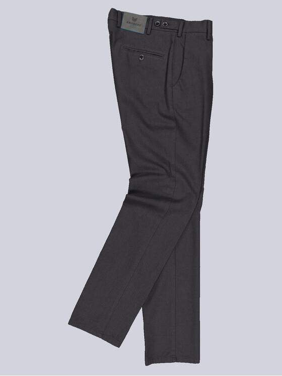 ENGBERS GERMANY Herren Chino mit edler Warenstruktur Grau 35469